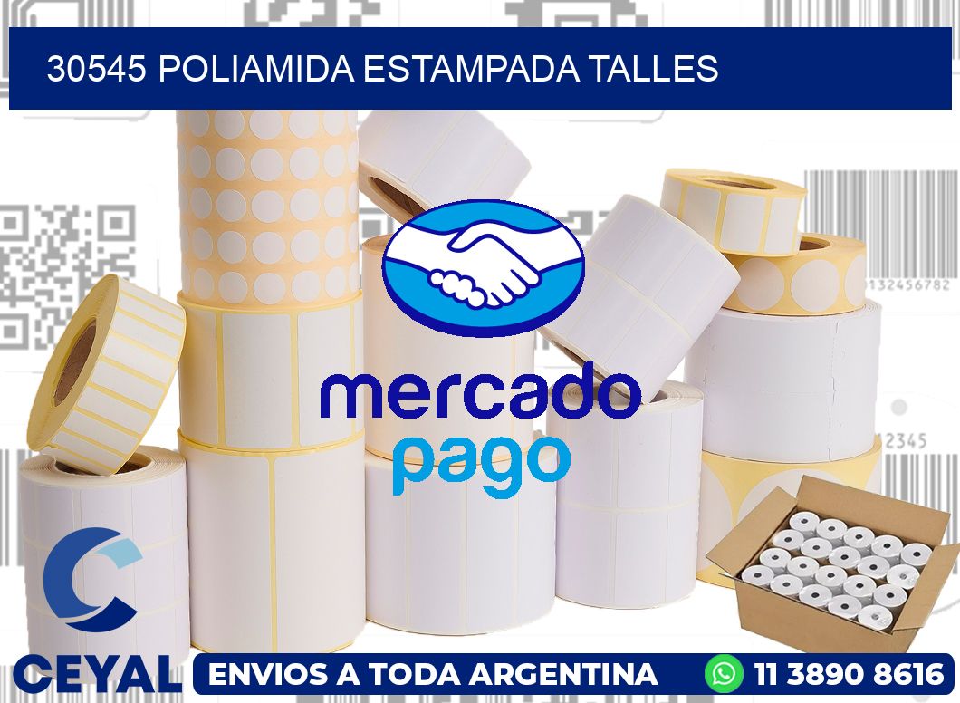 30545 POLIAMIDA ESTAMPADA TALLES
