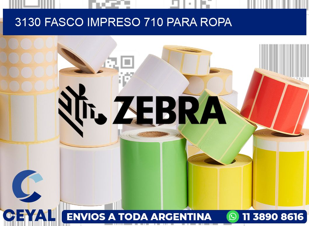 3130 FASCO IMPRESO 710 PARA ROPA