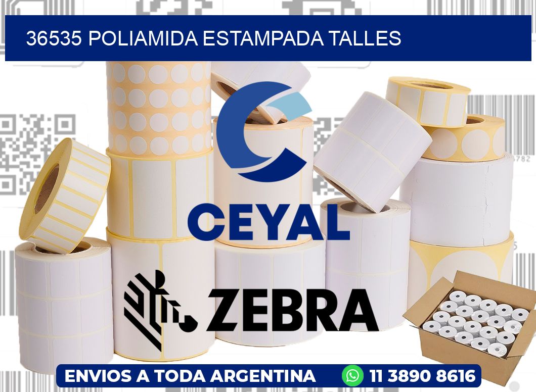 36535 POLIAMIDA ESTAMPADA TALLES