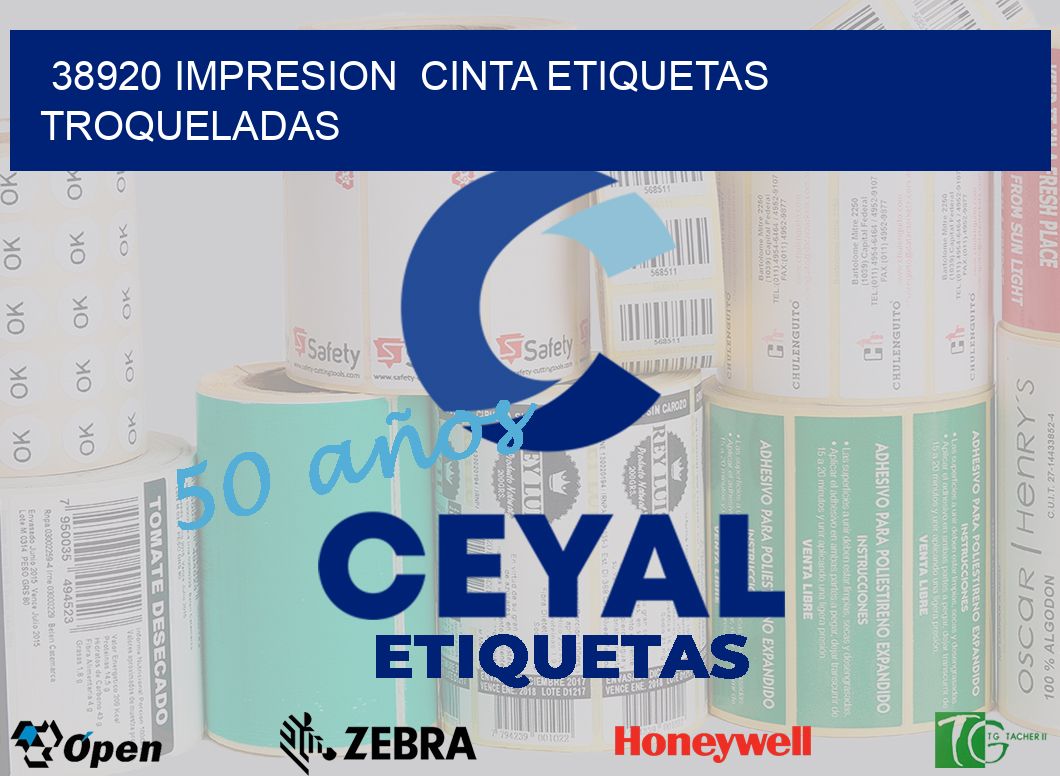 38920 impresion  cinta etiquetas troqueladas