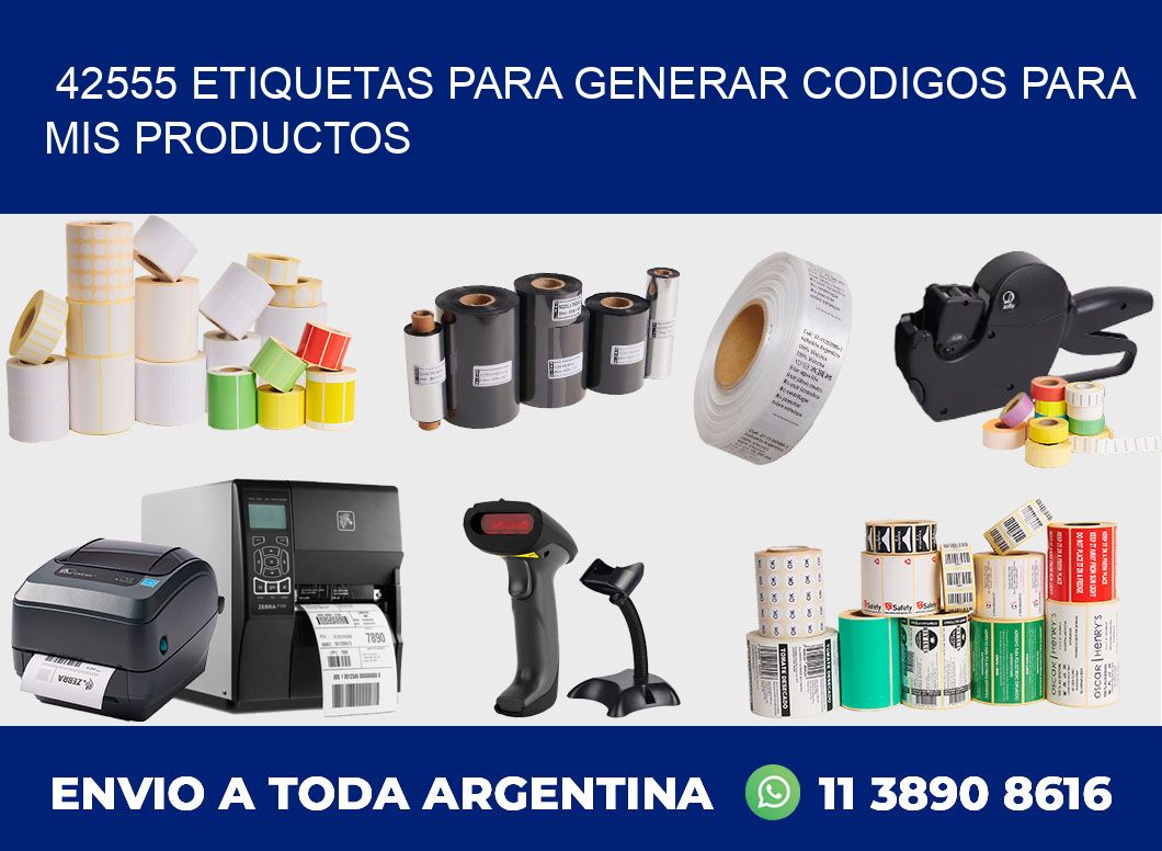 42555 ETIQUETAS PARA GENERAR CODIGOS PARA MIS PRODUCTOS | Imprimir ...