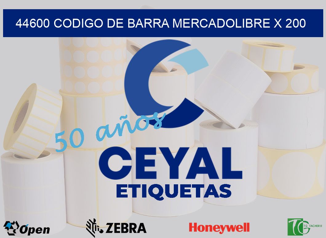 44600 codigo de barra mercadolibre x 200