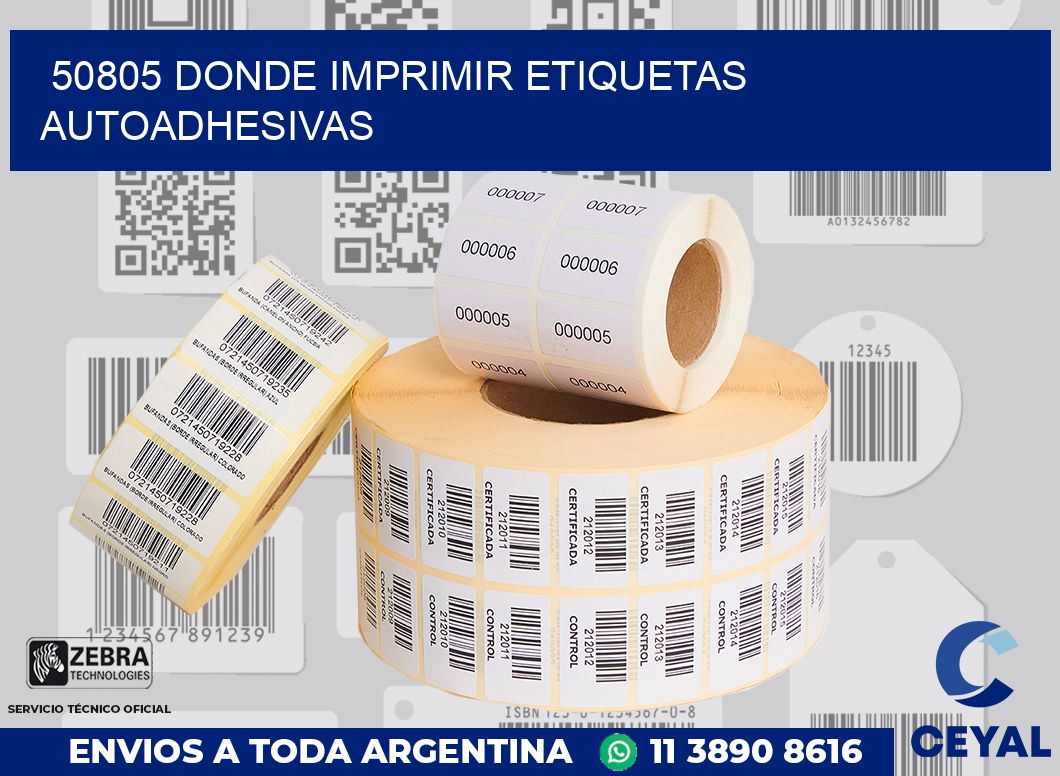 50805 DONDE IMPRIMIR ETIQUETAS AUTOADHESIVAS