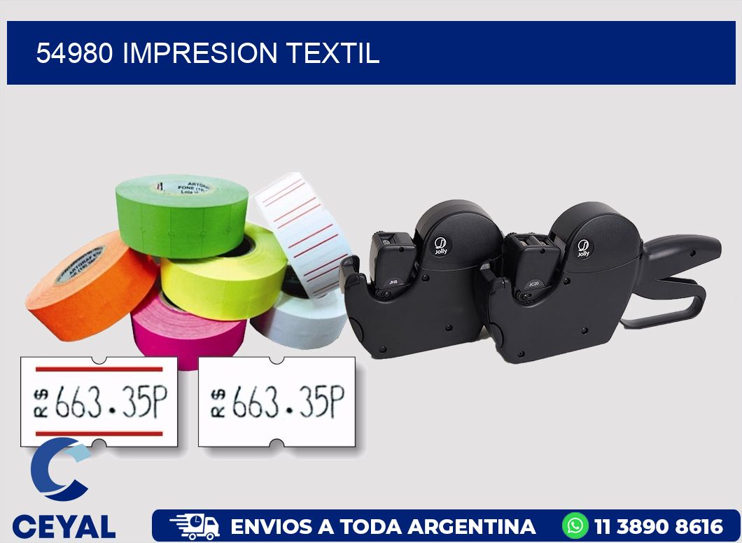 54980 IMPRESION TEXTIL