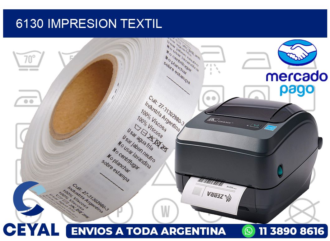 6130 IMPRESION TEXTIL
