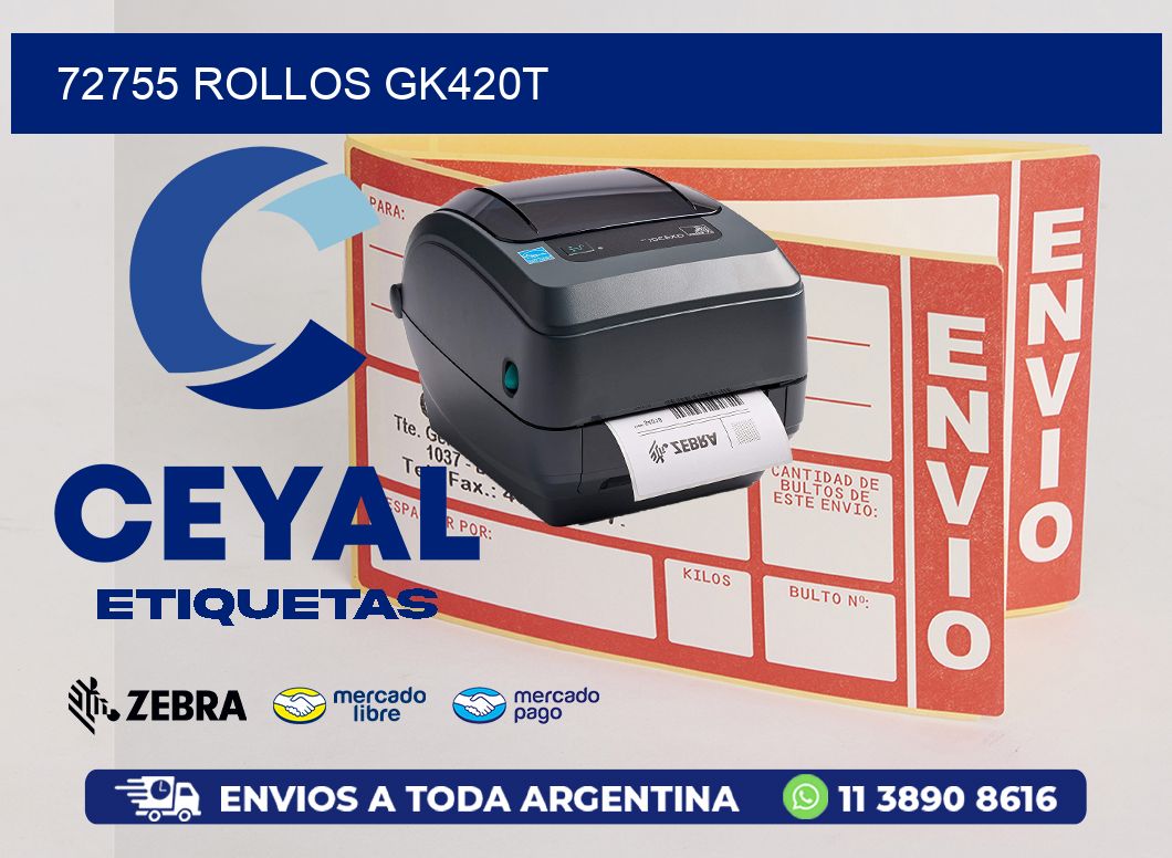 72755 ROLLOS GK420T