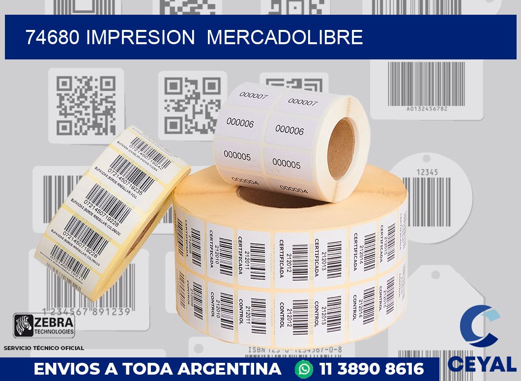 74680 impresion  mercadolibre