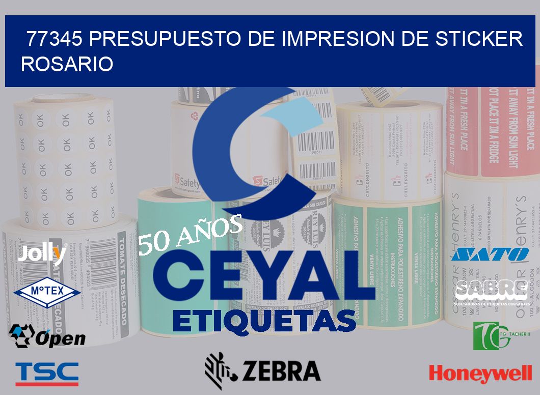 77345 PRESUPUESTO DE IMPRESION DE STICKER ROSARIO