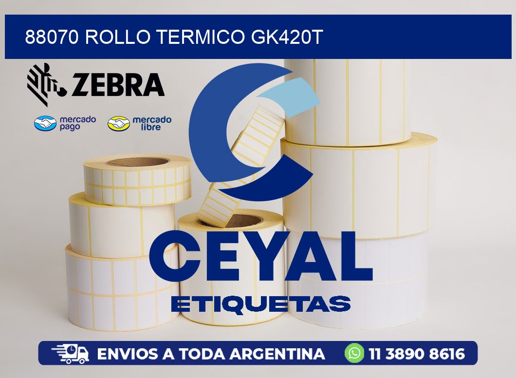 88070 ROLLO TERMICO GK420T