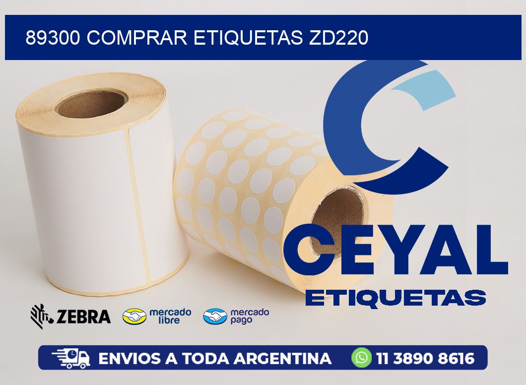 89300 COMPRAR ETIQUETAS ZD220