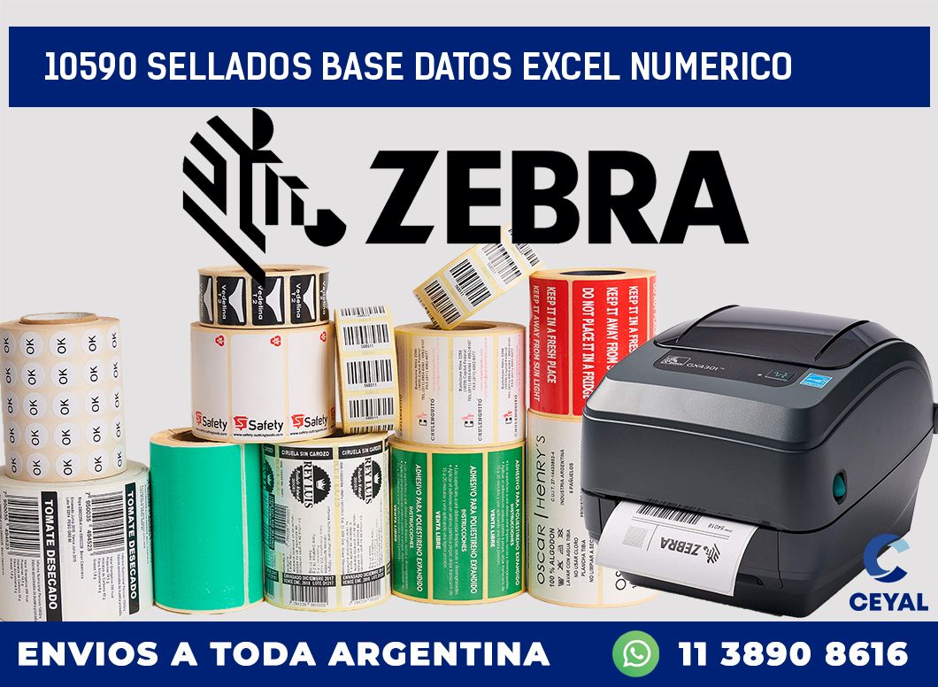 10590 sellados base datos excel numerico