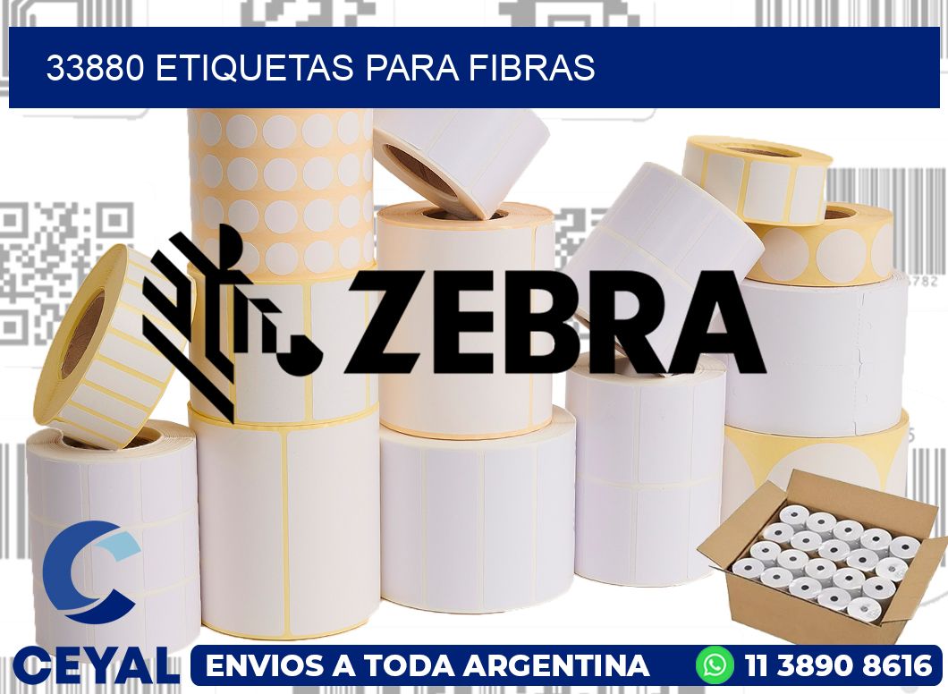33880 ETIQUETAS PARA FIBRAS