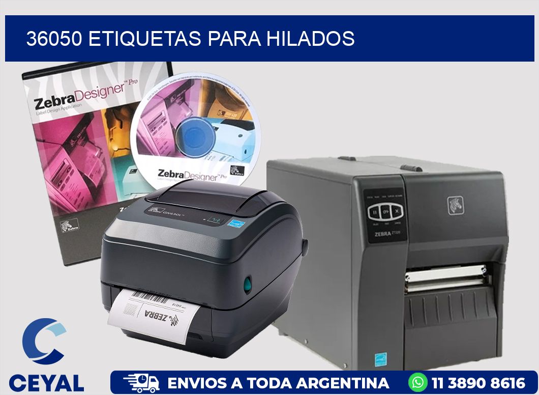 36050 ETIQUETAS PARA HILADOS