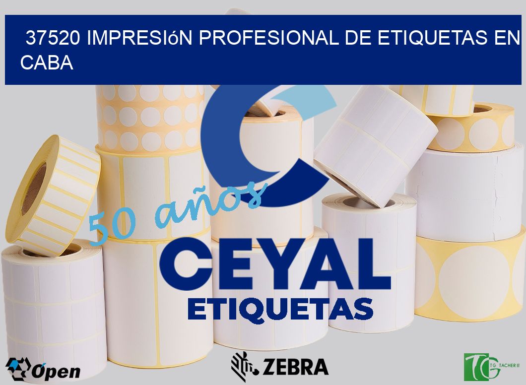 37520 Impresión Profesional de Etiquetas en CABA