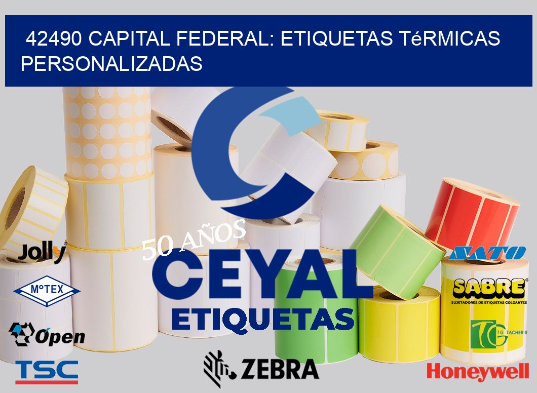 42490 Capital Federal: Etiquetas Térmicas Personalizadas
