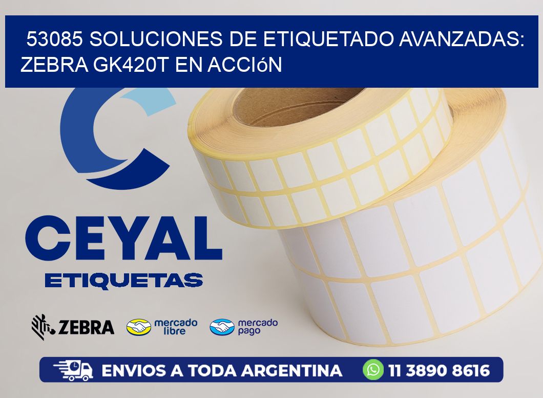 53085 Soluciones de Etiquetado Avanzadas: Zebra GK420T en Acción