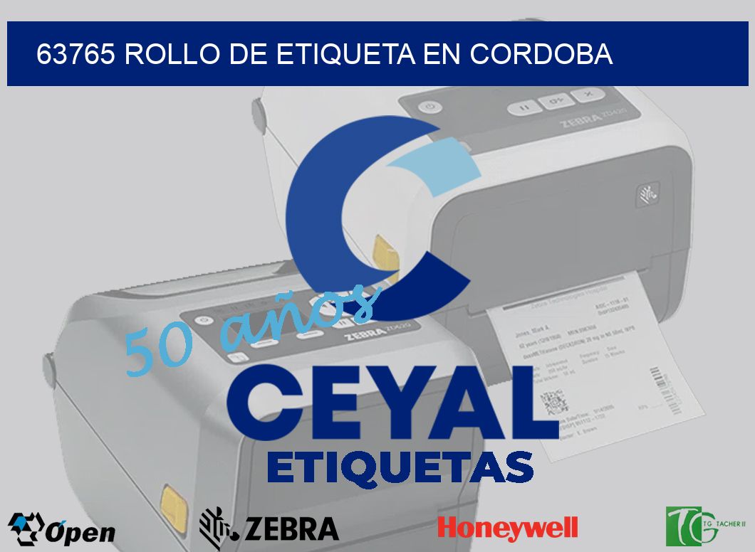 63765 ROLLO DE ETIQUETA EN CORDOBA