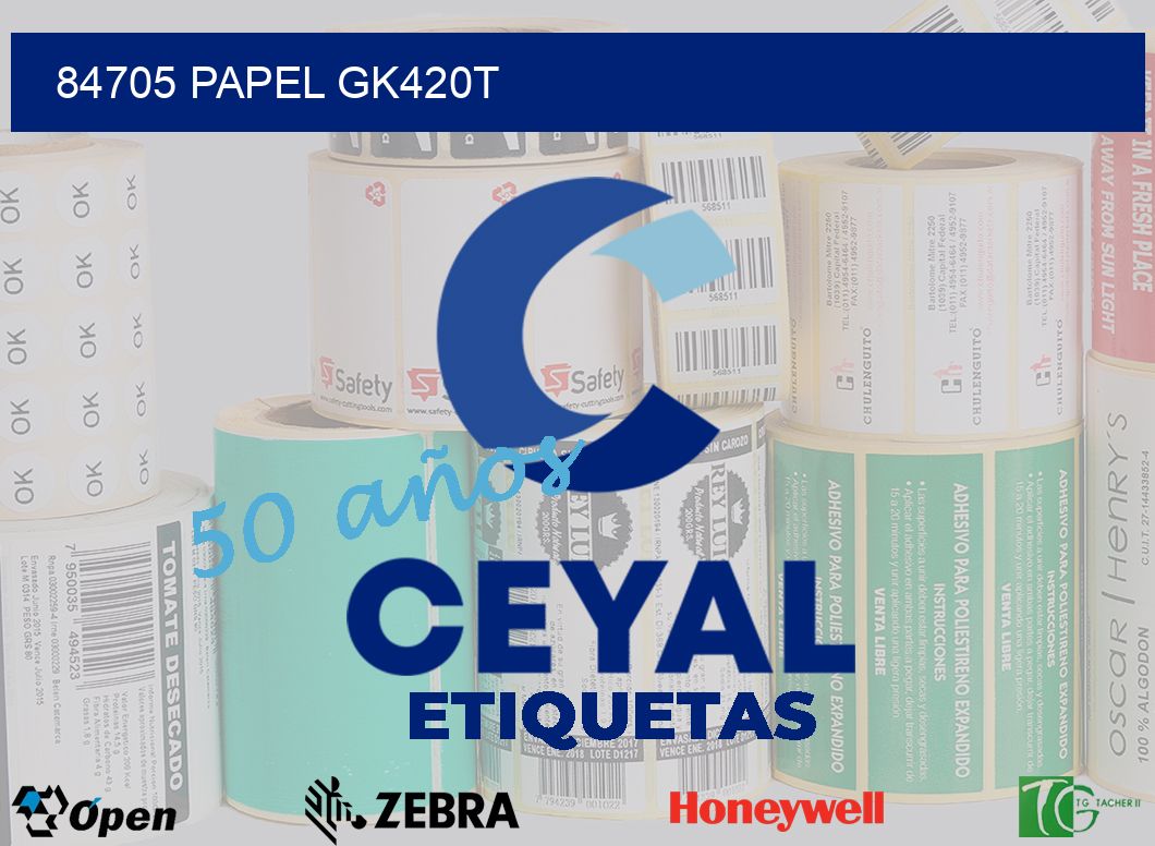 84705 PAPEL GK420T