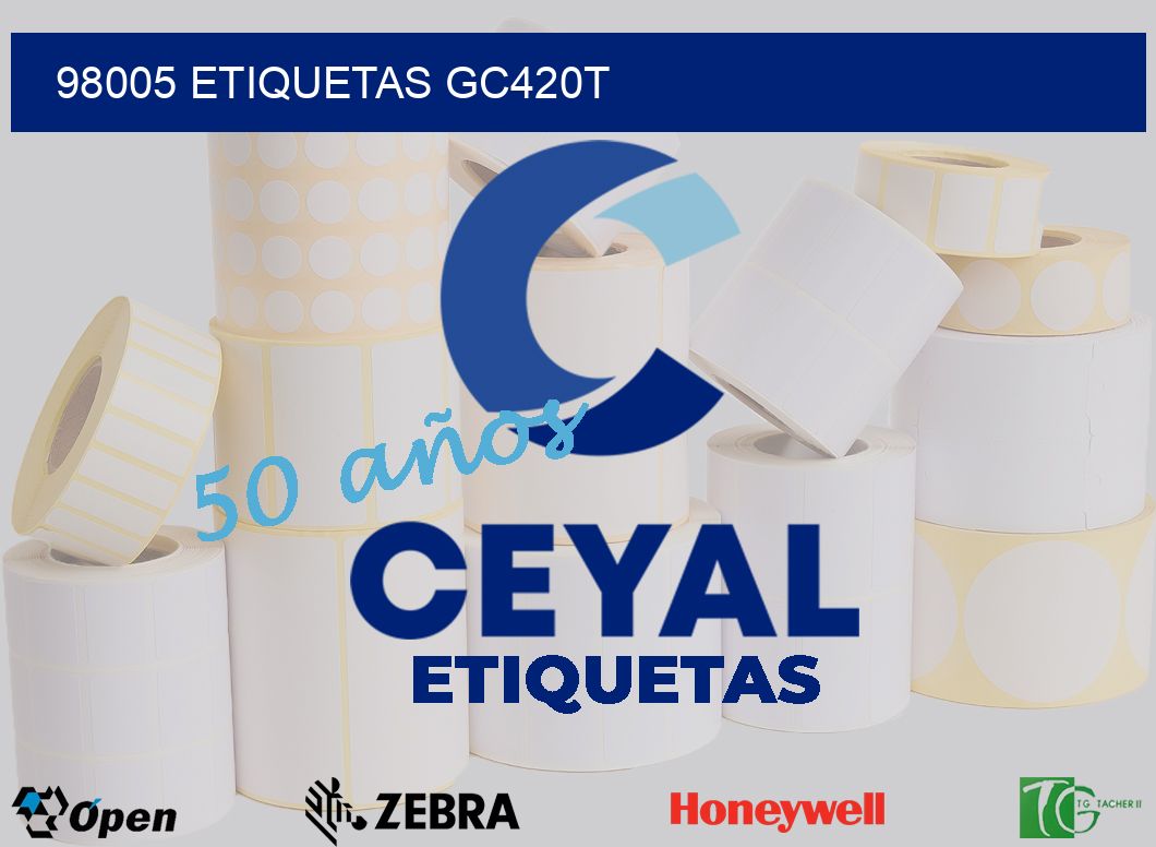 98005 ETIQUETAS GC420T