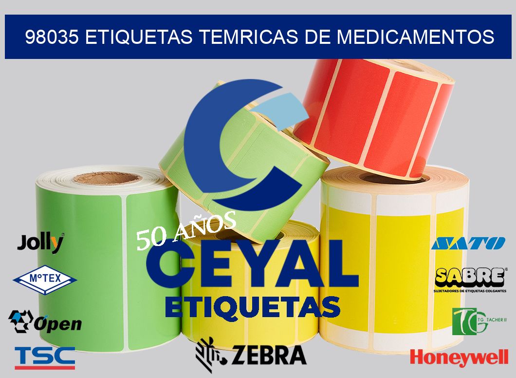 98035 etiquetas temricas de medicamentos