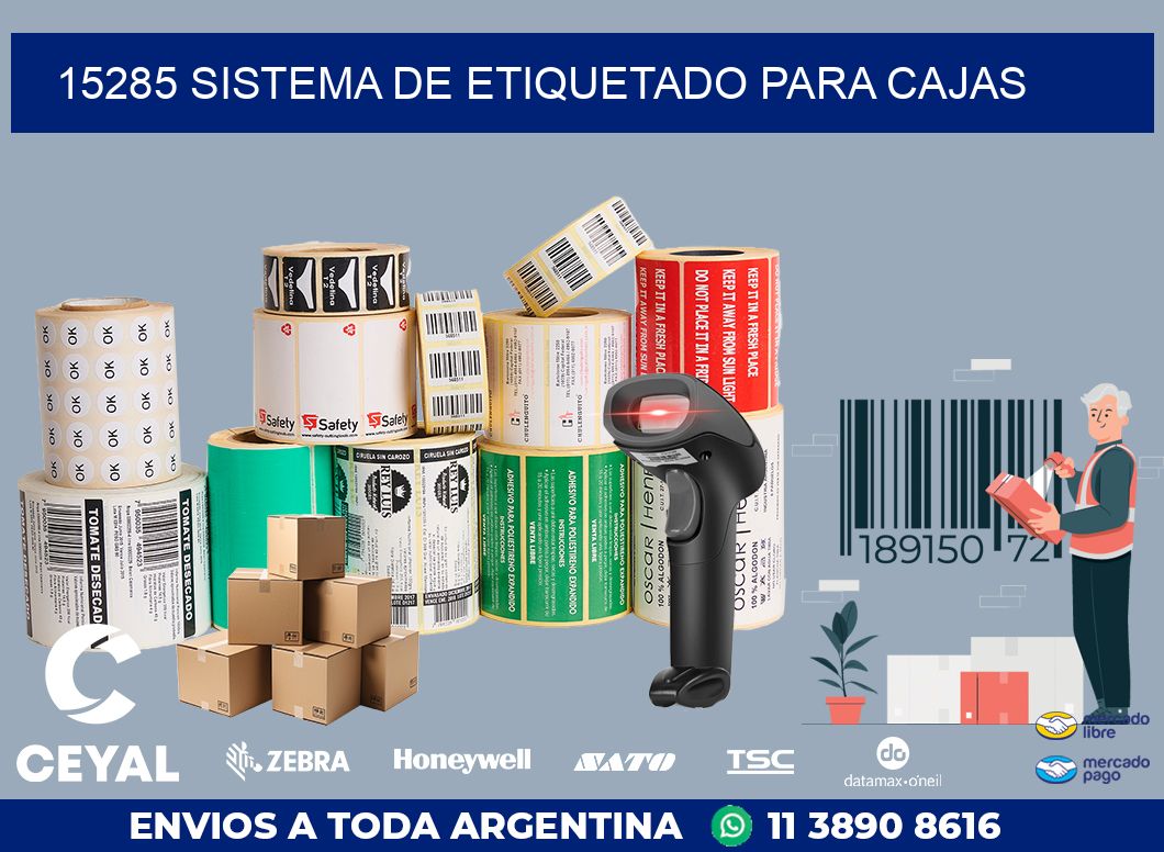 15285 SISTEMA DE ETIQUETADO PARA CAJAS