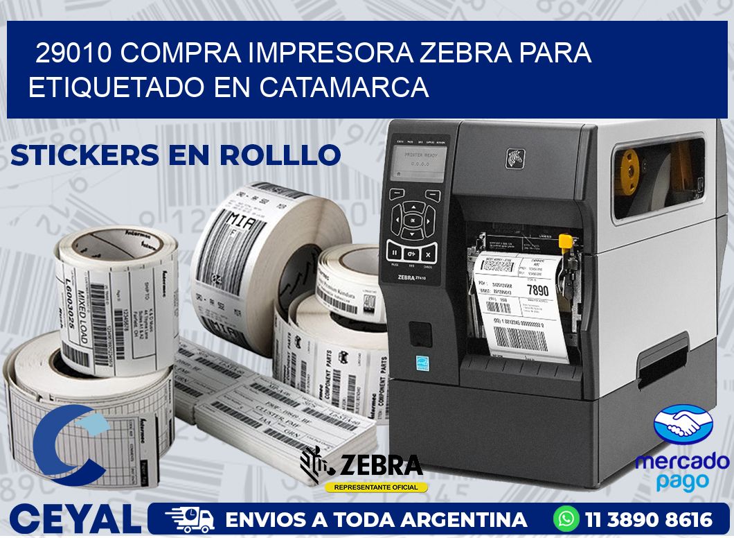29010 COMPRA IMPRESORA ZEBRA PARA ETIQUETADO EN CATAMARCA
