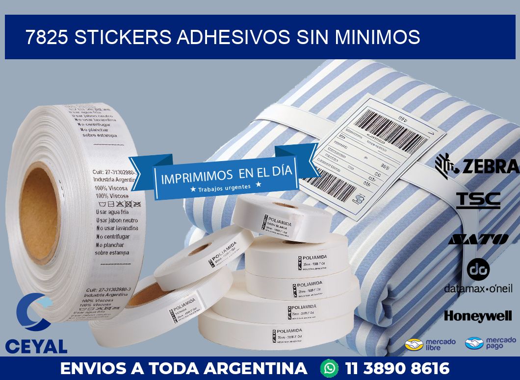 7825 STICKERS ADHESIVOS SIN MINIMOS