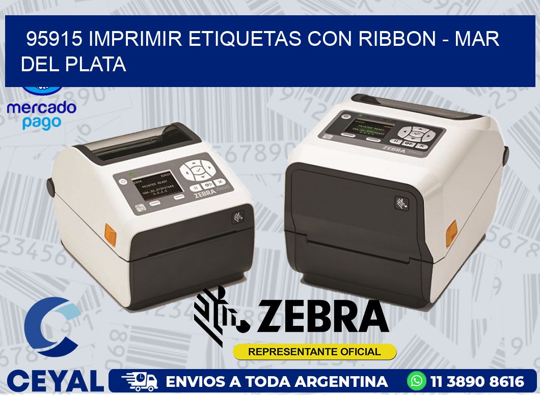 95915 IMPRIMIR ETIQUETAS CON RIBBON - MAR DEL PLATA
