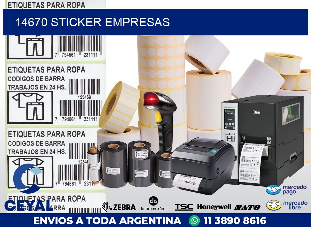 14670 STICKER EMPRESAS