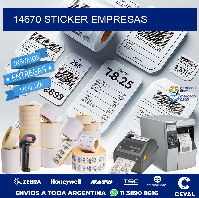 14670 STICKER EMPRESAS