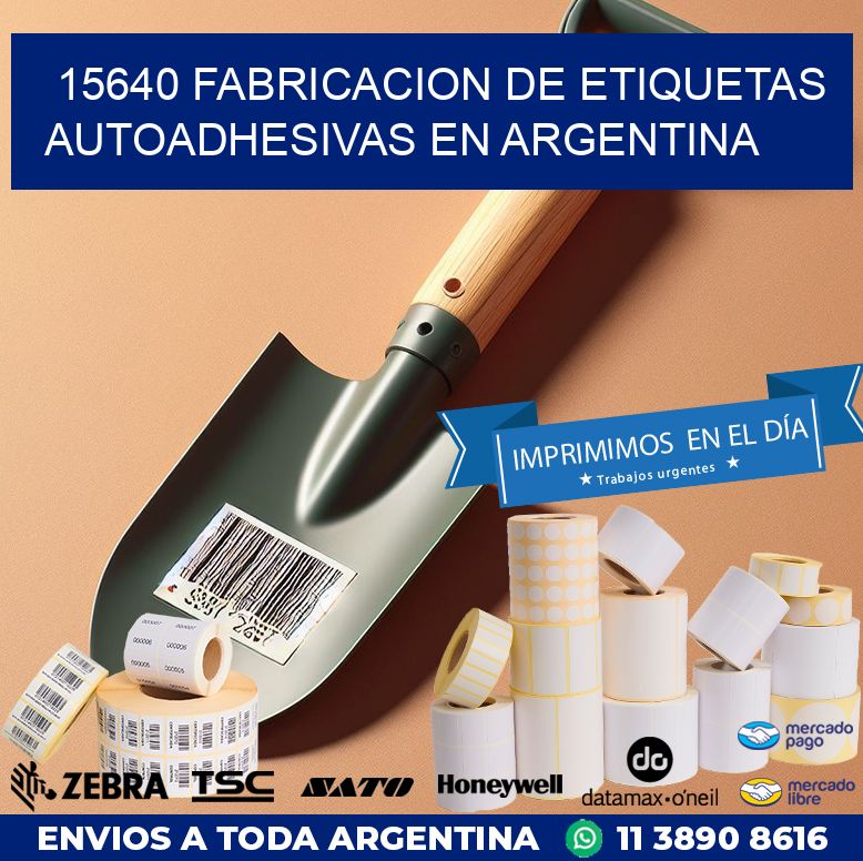 15640 FABRICACION DE ETIQUETAS AUTOADHESIVAS EN ARGENTINA