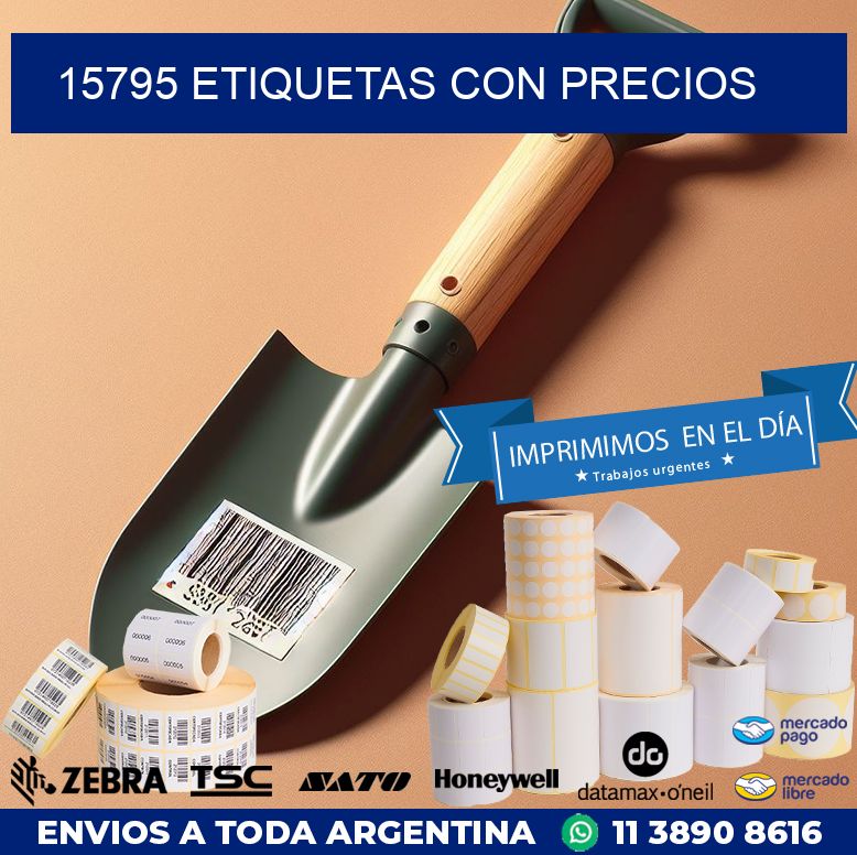 15795 ETIQUETAS CON PRECIOS