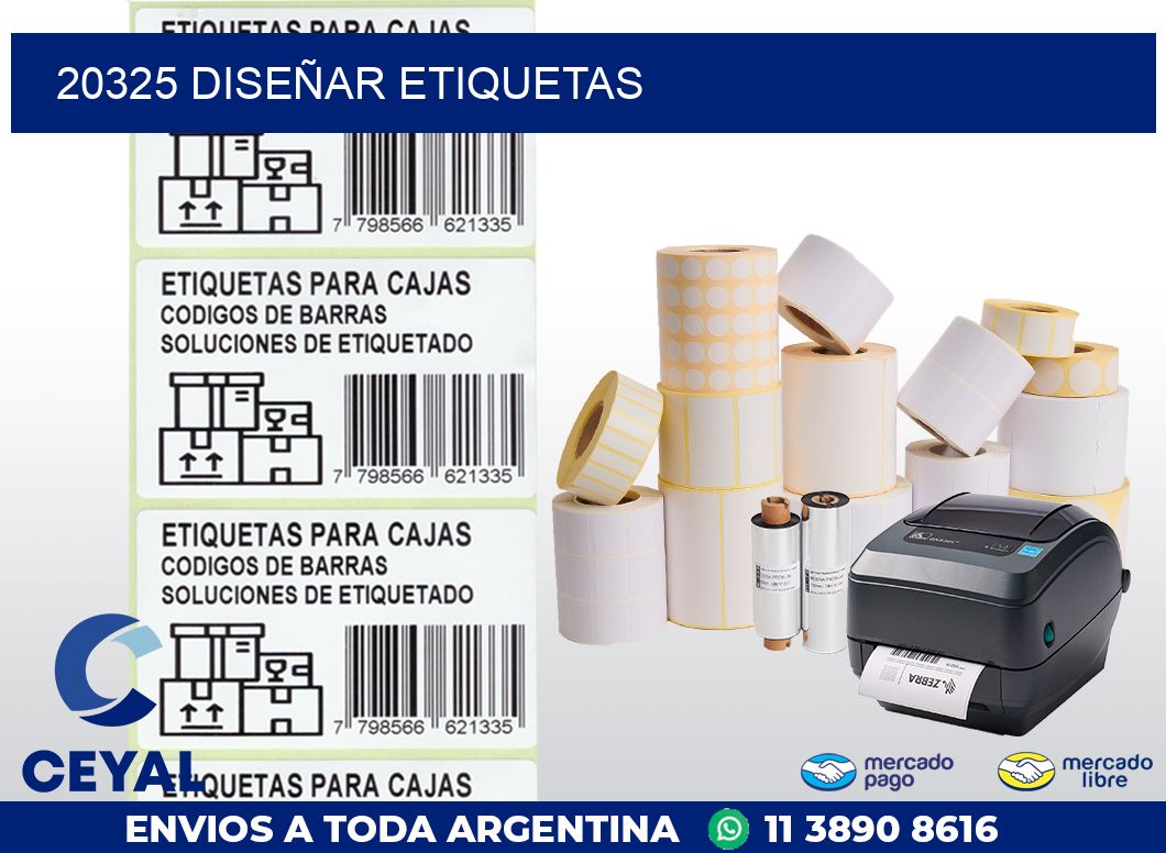 20325 DISEÑAR ETIQUETAS