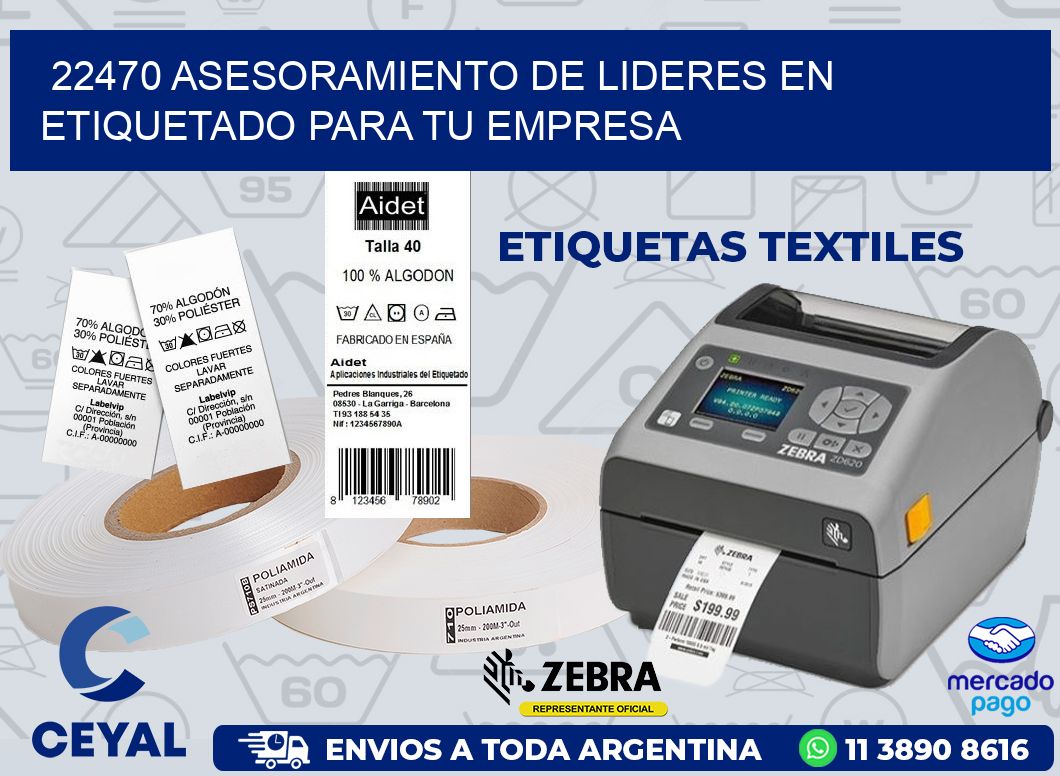 22470 ASESORAMIENTO DE LIDERES EN ETIQUETADO PARA TU EMPRESA