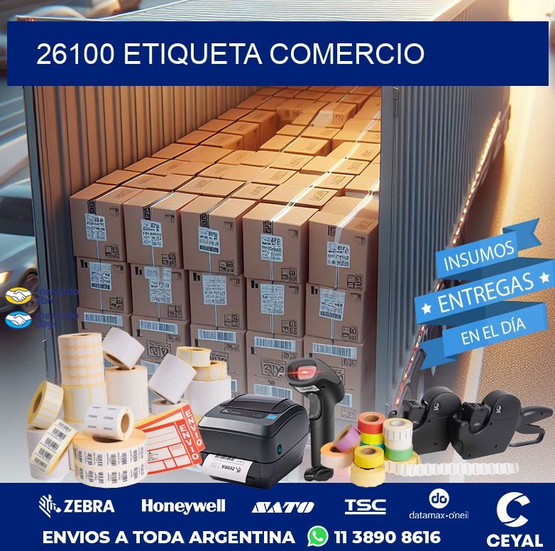 26100 ETIQUETA COMERCIO