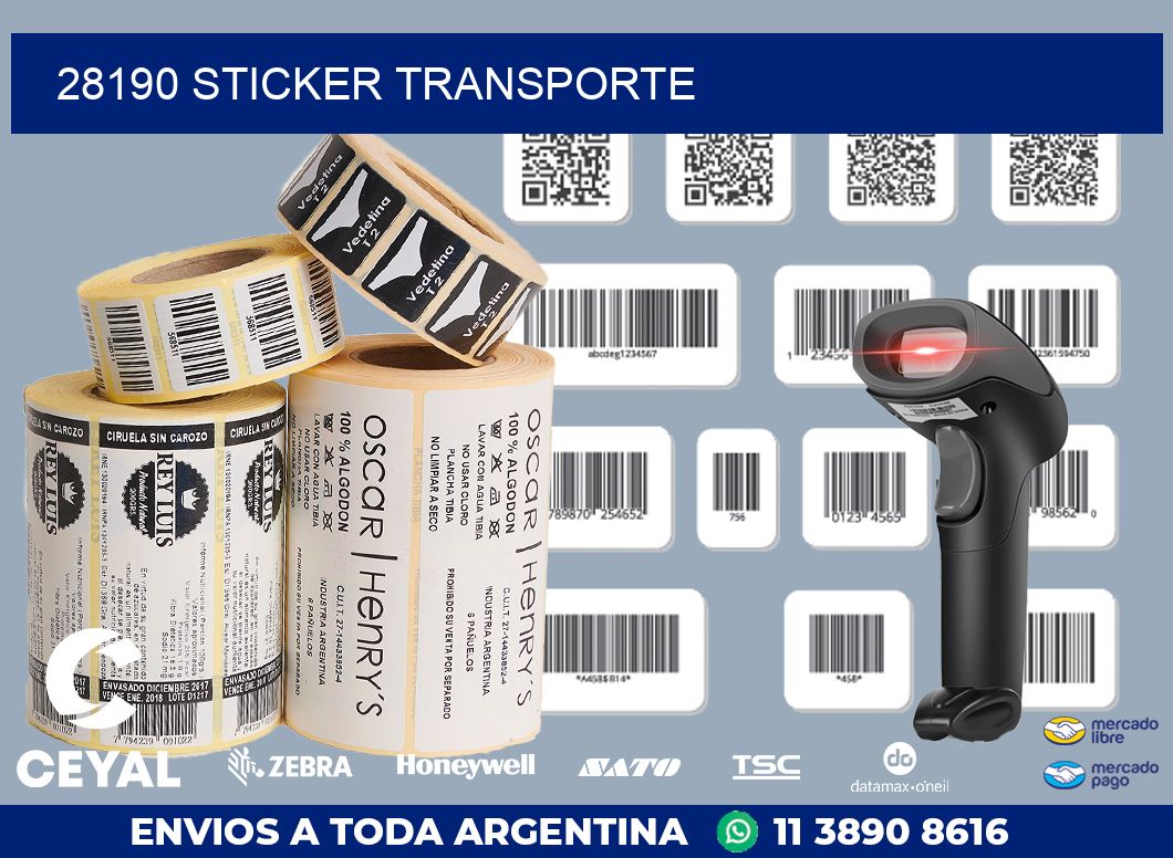 28190 STICKER TRANSPORTE