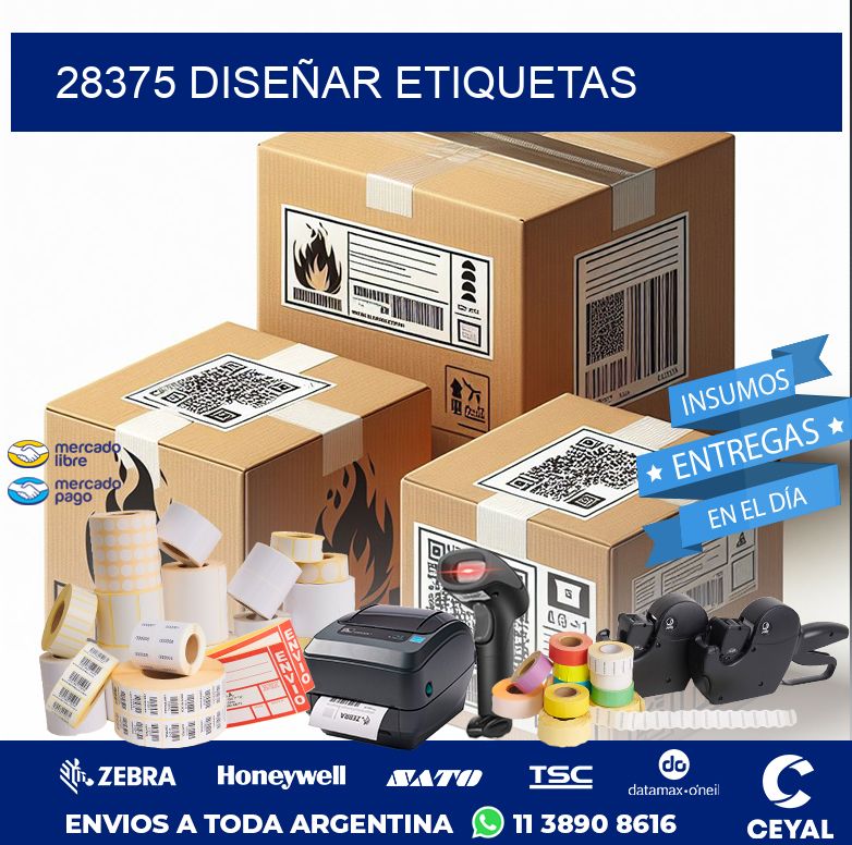 28375 DISEÑAR ETIQUETAS