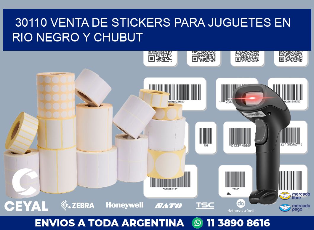 30110 VENTA DE STICKERS PARA JUGUETES EN RIO NEGRO Y CHUBUT