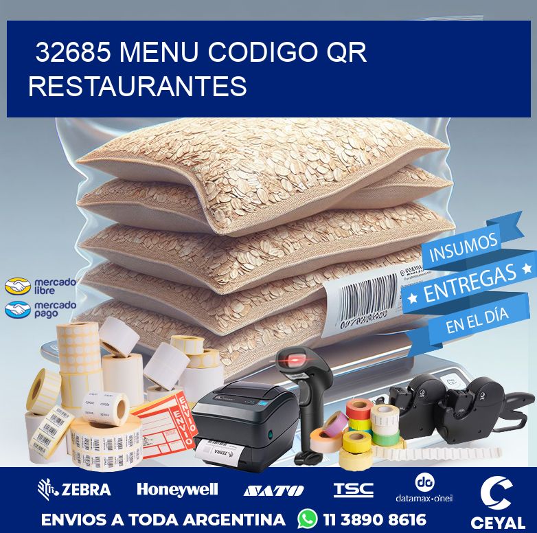 32685 MENU CODIGO QR RESTAURANTES