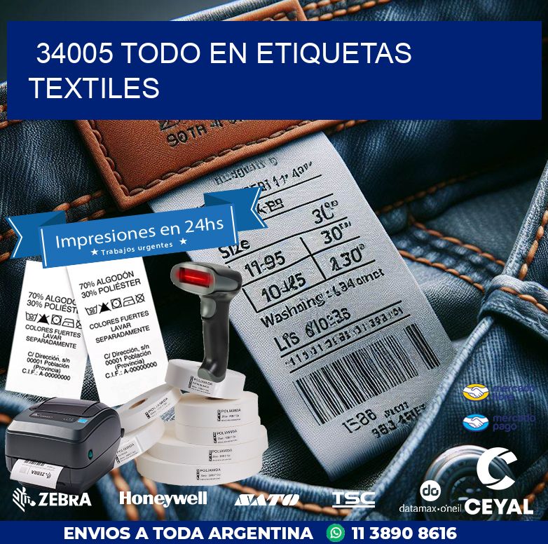 34005 TODO EN ETIQUETAS TEXTILES