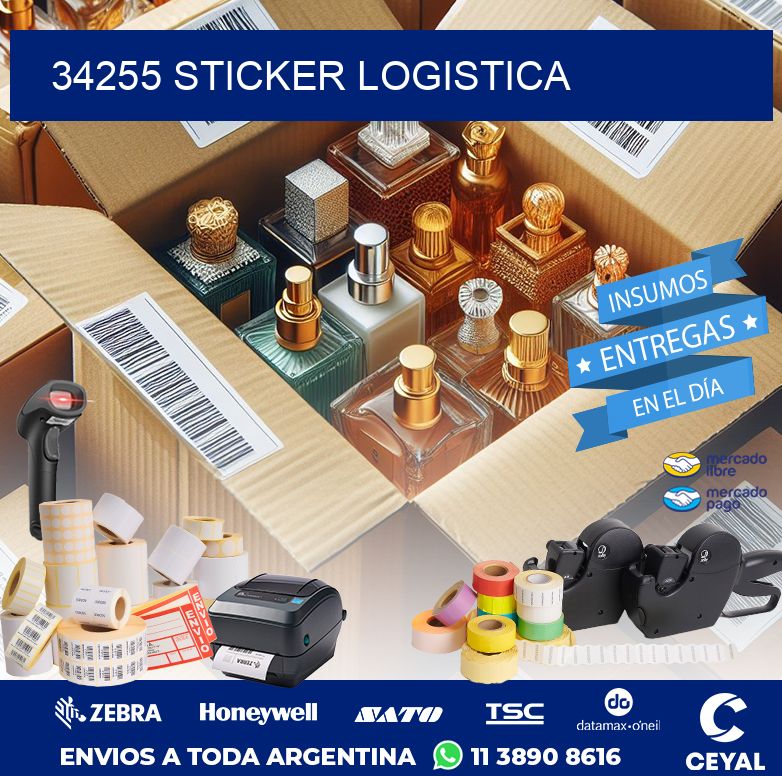 34255 STICKER LOGISTICA