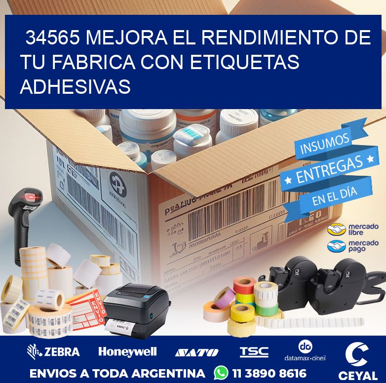 34565 MEJORA EL RENDIMIENTO DE TU FABRICA CON ETIQUETAS ADHESIVAS
