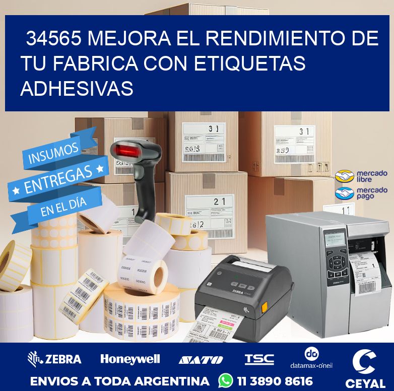 34565 MEJORA EL RENDIMIENTO DE TU FABRICA CON ETIQUETAS ADHESIVAS