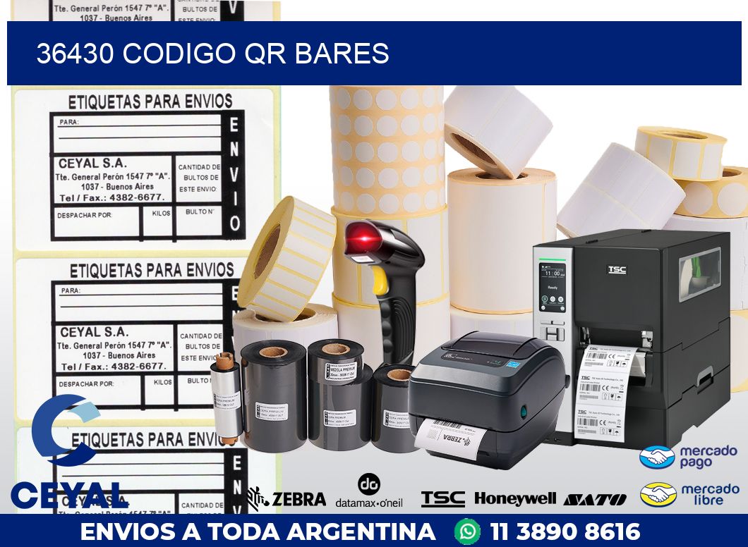 36430 CODIGO QR BARES