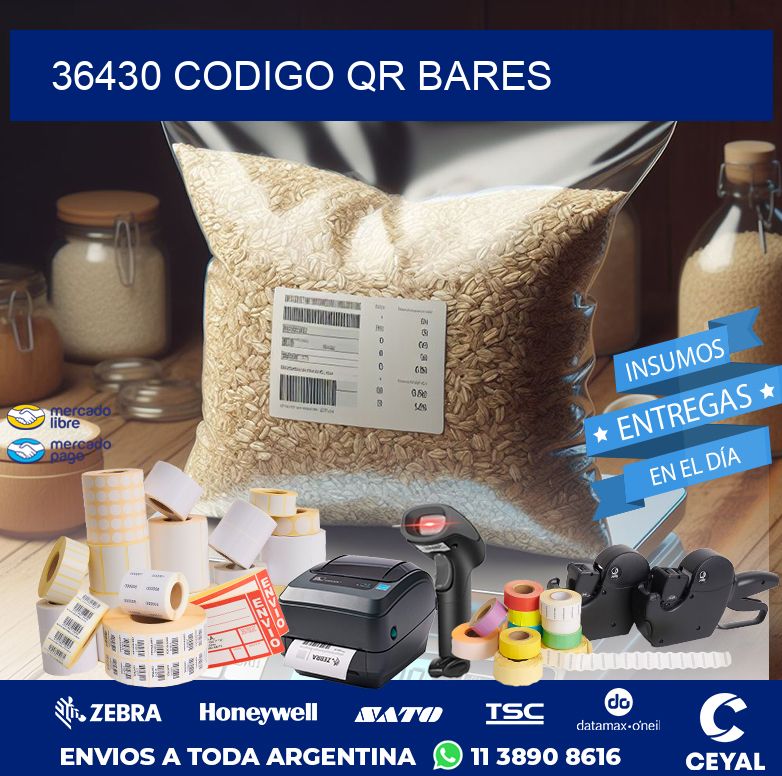 36430 CODIGO QR BARES