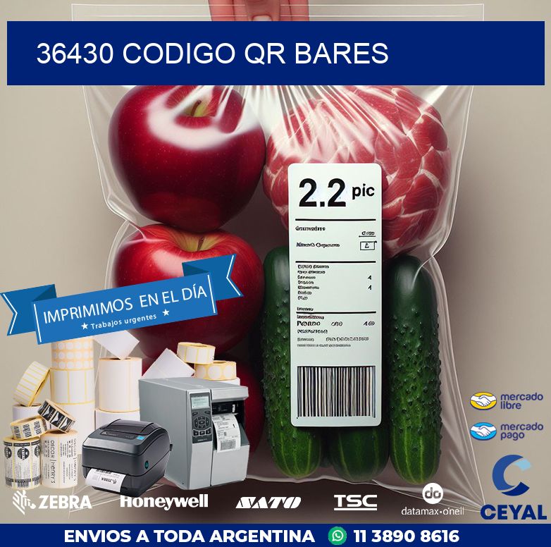 36430 CODIGO QR BARES