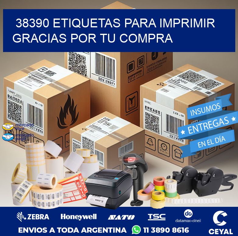 38390 ETIQUETAS PARA IMPRIMIR GRACIAS POR TU COMPRA