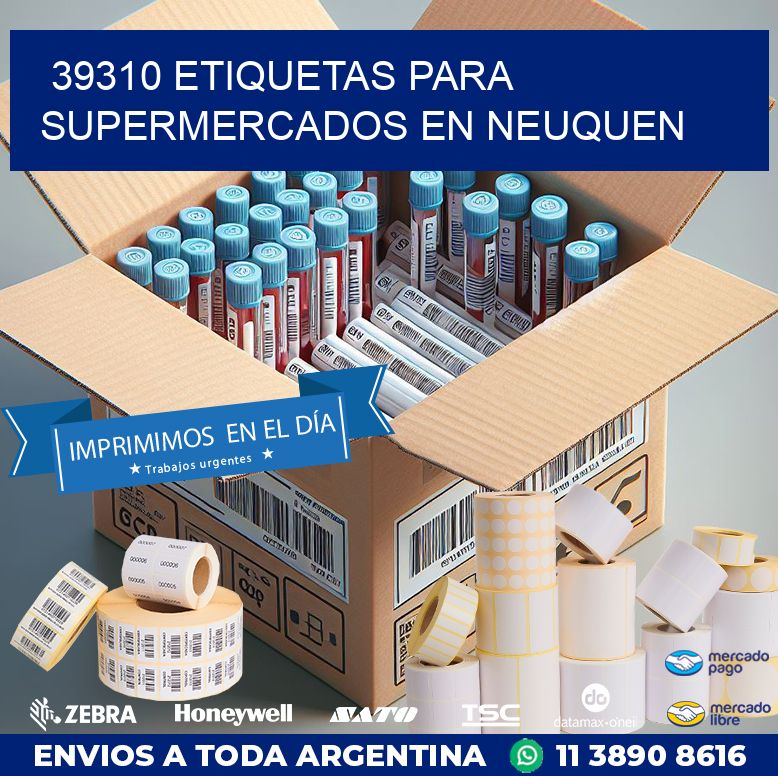 39310 ETIQUETAS PARA SUPERMERCADOS EN NEUQUEN