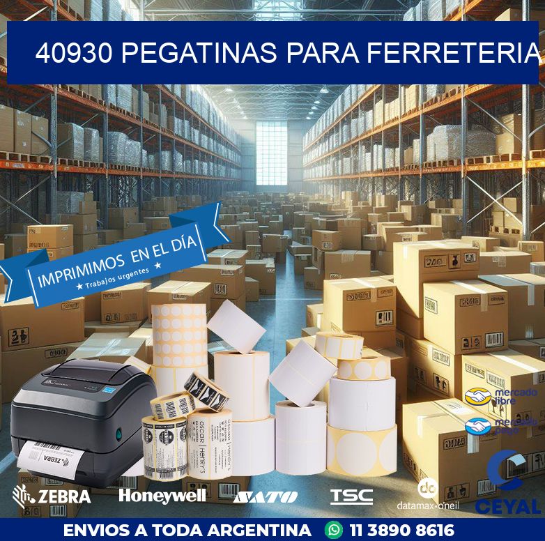 40930 PEGATINAS PARA FERRETERIA