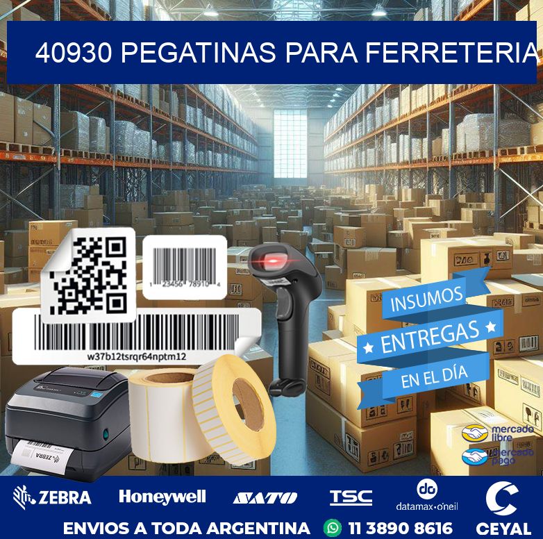 40930 PEGATINAS PARA FERRETERIA